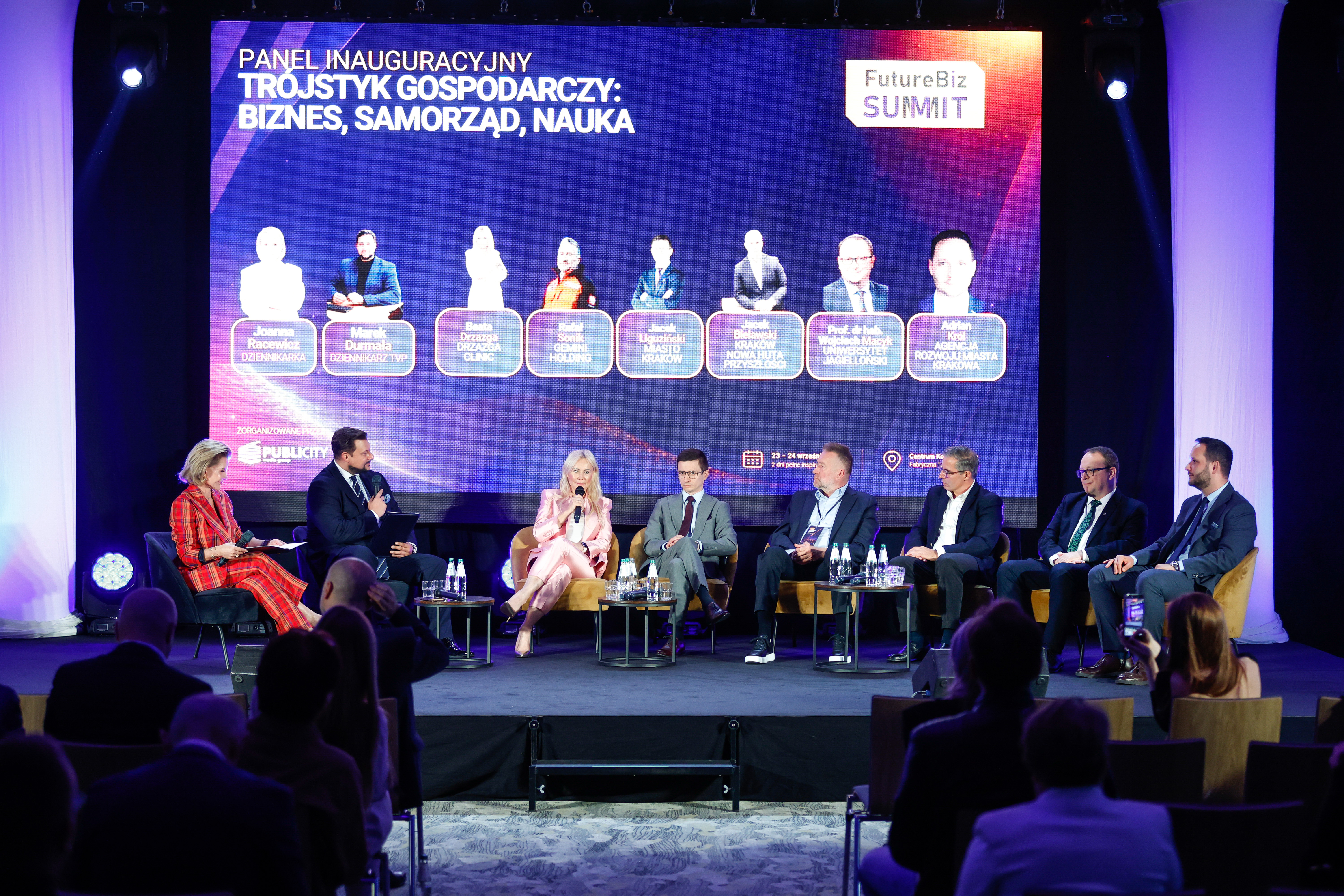 Przedstawiciele biznesu, nauki oraz administracji spotkali się w Krakowie. Za nami FutureBiz Summit 2026!